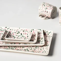IITTALA Lautaset-A7 lautanen 7x10cm Helle pinkki-vihreä Helle pinkki-vihreä