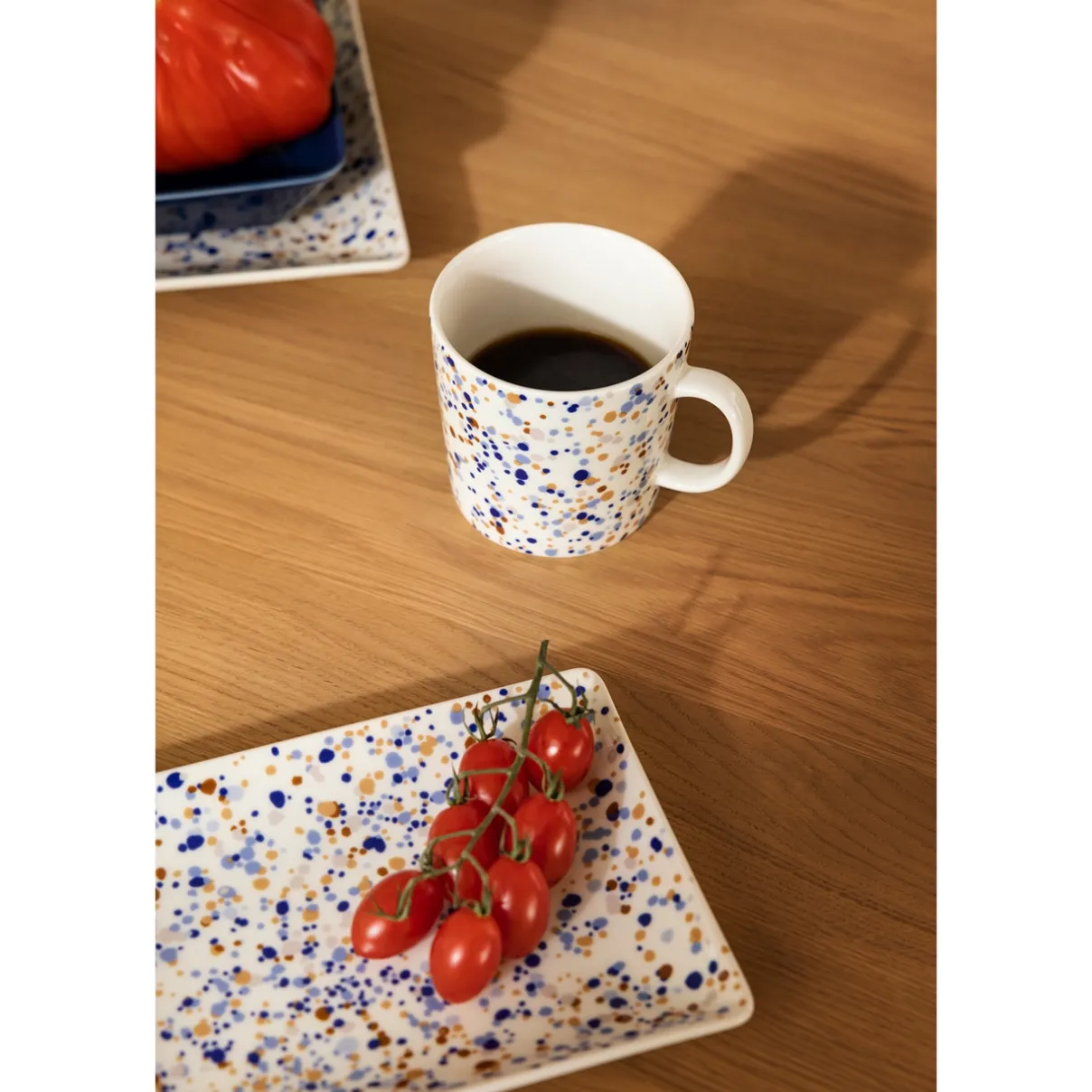 IITTALA Lautaset-A6 lautanen 10x15cm Helle Sini-ruskea