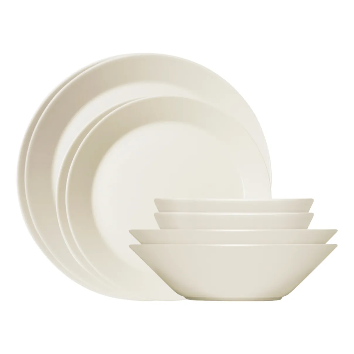 IITTALA Lautaset-Aloitussetti valkoinen 8setti