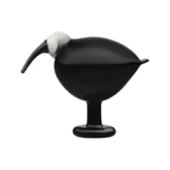 IITTALA Birds By Toikka|Taide-Esineet-Ibis 205x165mm Tummanharmaa