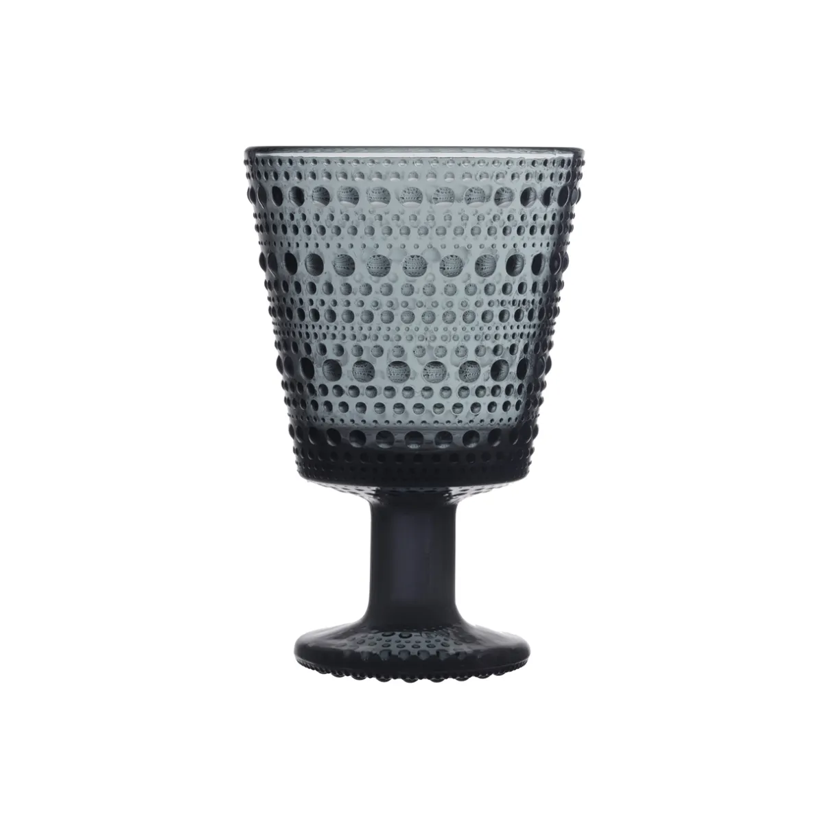 IITTALA Aktiivinen Juomalasit-Jalkalasi 26cl 2 kpl Tummanharmaa