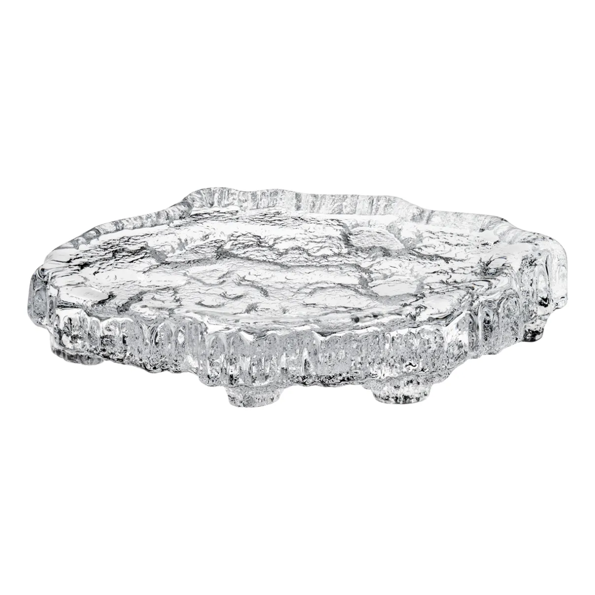IITTALA Tarjoiluastiat|Tarjottimet Ja Tarjoilulautaset-Jäälautta taide-esine 260x35mm Kirkas