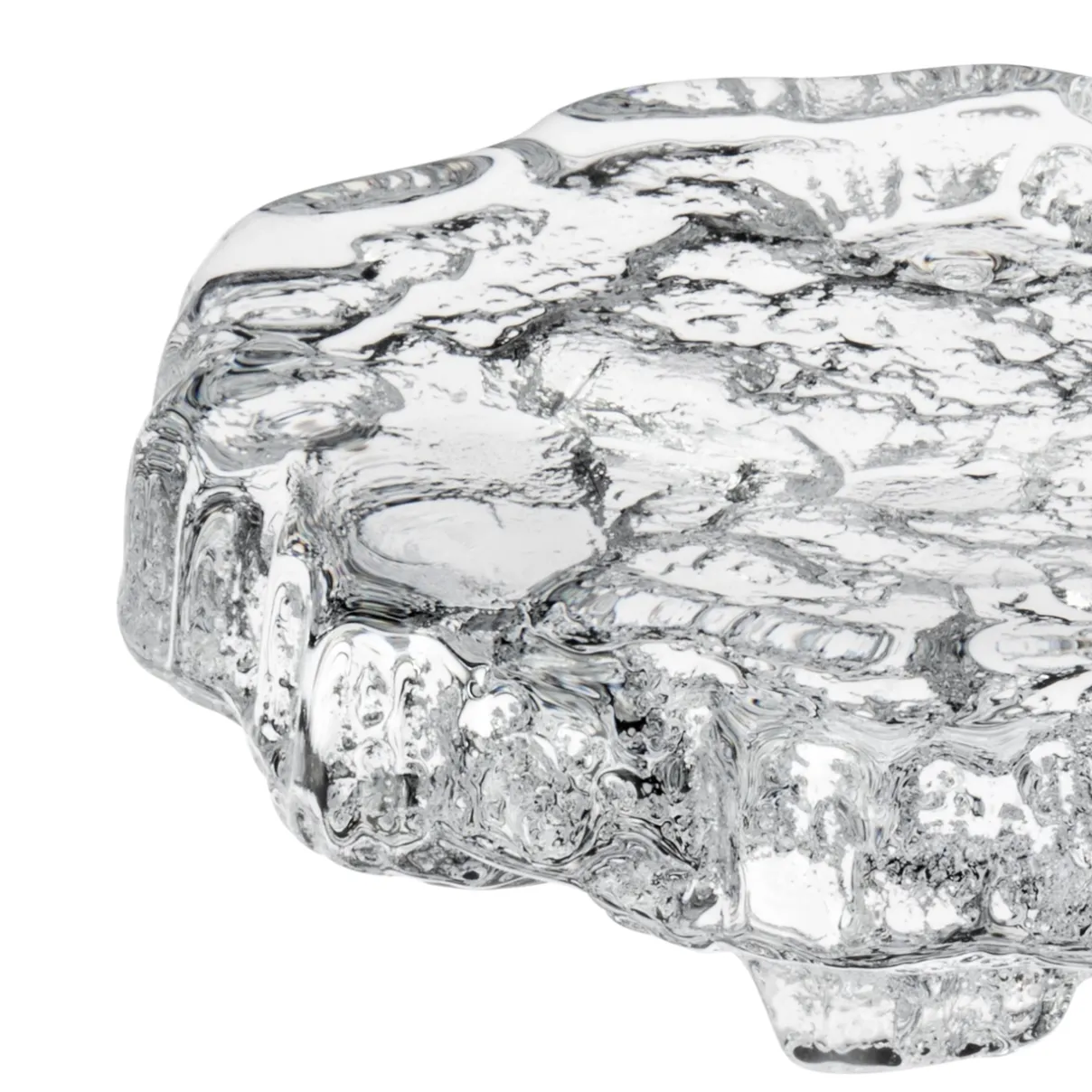 IITTALA Tarjoiluastiat|Tarjottimet Ja Tarjoilulautaset-Jäälautta taide-esine 135x24mm Kirkas