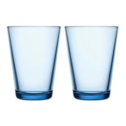 IITTALA Aktiivinen Juomalasit-Juomalasi 40cl 2kpl Vedensininen