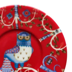 IITTALA Mukit Ja Kupit-Kahvikuppi 0,2L & vati 15cm punainen