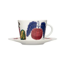 IITTALA Mukit Ja Kupit-Kahvikuppi 0,3L & vati 16cm Sato
