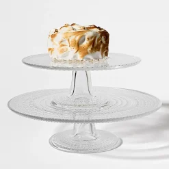 IITTALA Tarjoiluastiat|Kakkulautaset-Kakkuvati 315mm Kirkas