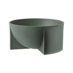 IITTALA Sisustuskulhot Ja -Tarjottimet|Piensisustus-Keraaminen kulho 240x120mm sammaleenvihreä