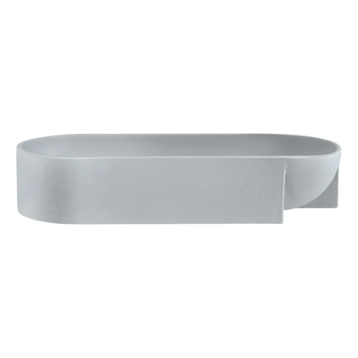 IITTALA Sisustuskulhot Ja -Tarjottimet|Piensisustus-Keraaminen kulho 370x75mm vaaleanharmaa