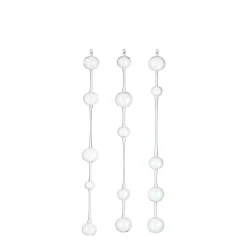 IITTALA Taide-Esineet|Lasikoristeet-Koriste 630mm set 3 kpl