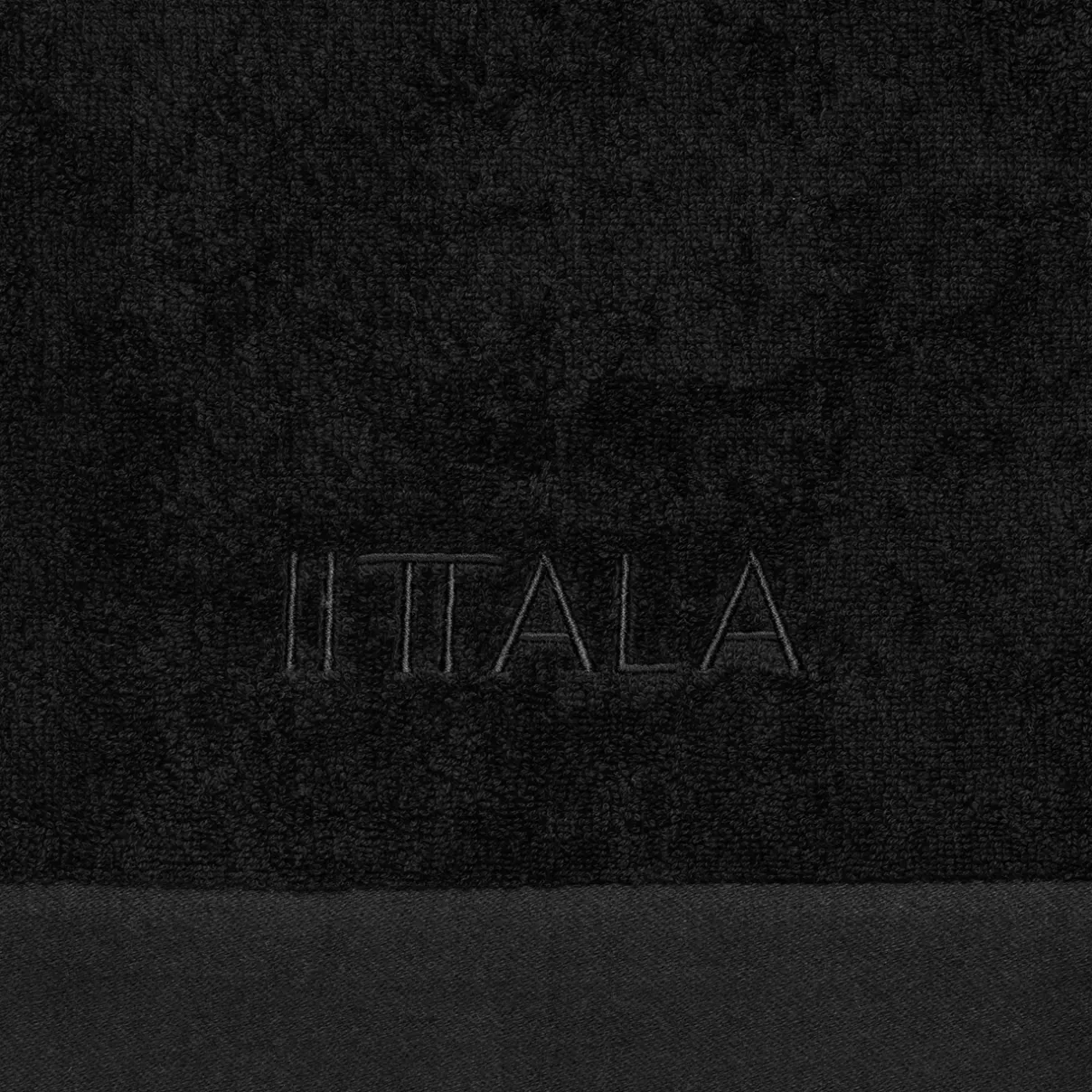 IITTALA Kylpyhuonetekstiilit-Käsipyyhe 50x70cm Musta