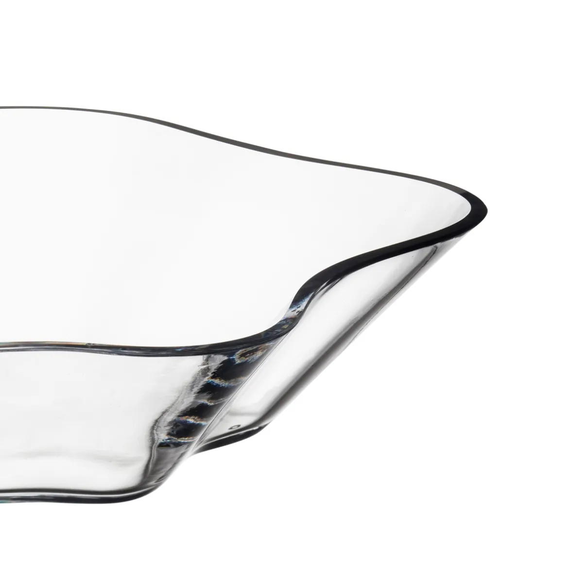 IITTALA Alvar Aalto -Kokoelma|Sisustuskulhot Ja -Tarjottimet-Kukka malja 279x75mm kirkas