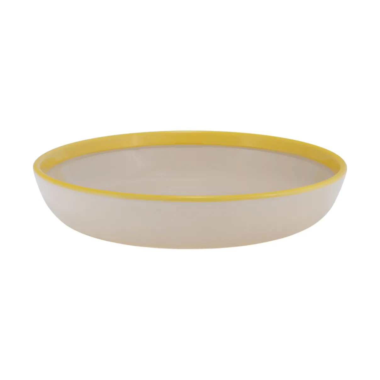 IITTALA Lautaset|Kulhot-Kulho/lautanen 22cm Beige-keltainen