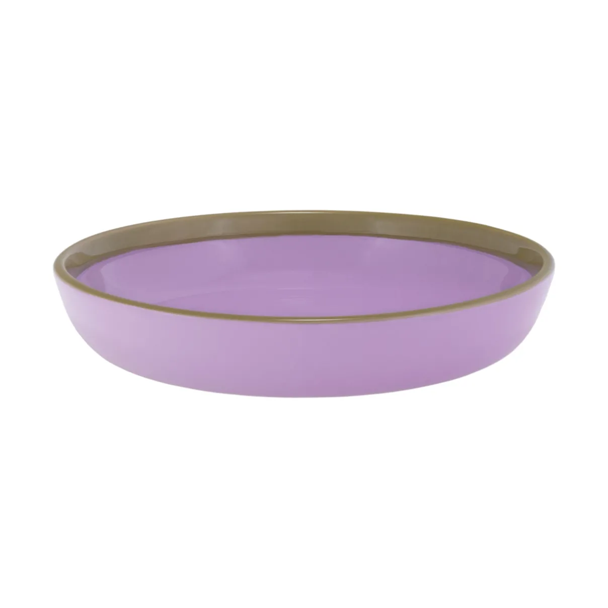 IITTALA Lautaset|Kulhot-Kulho/lautanen 22cm Lila-oliivi