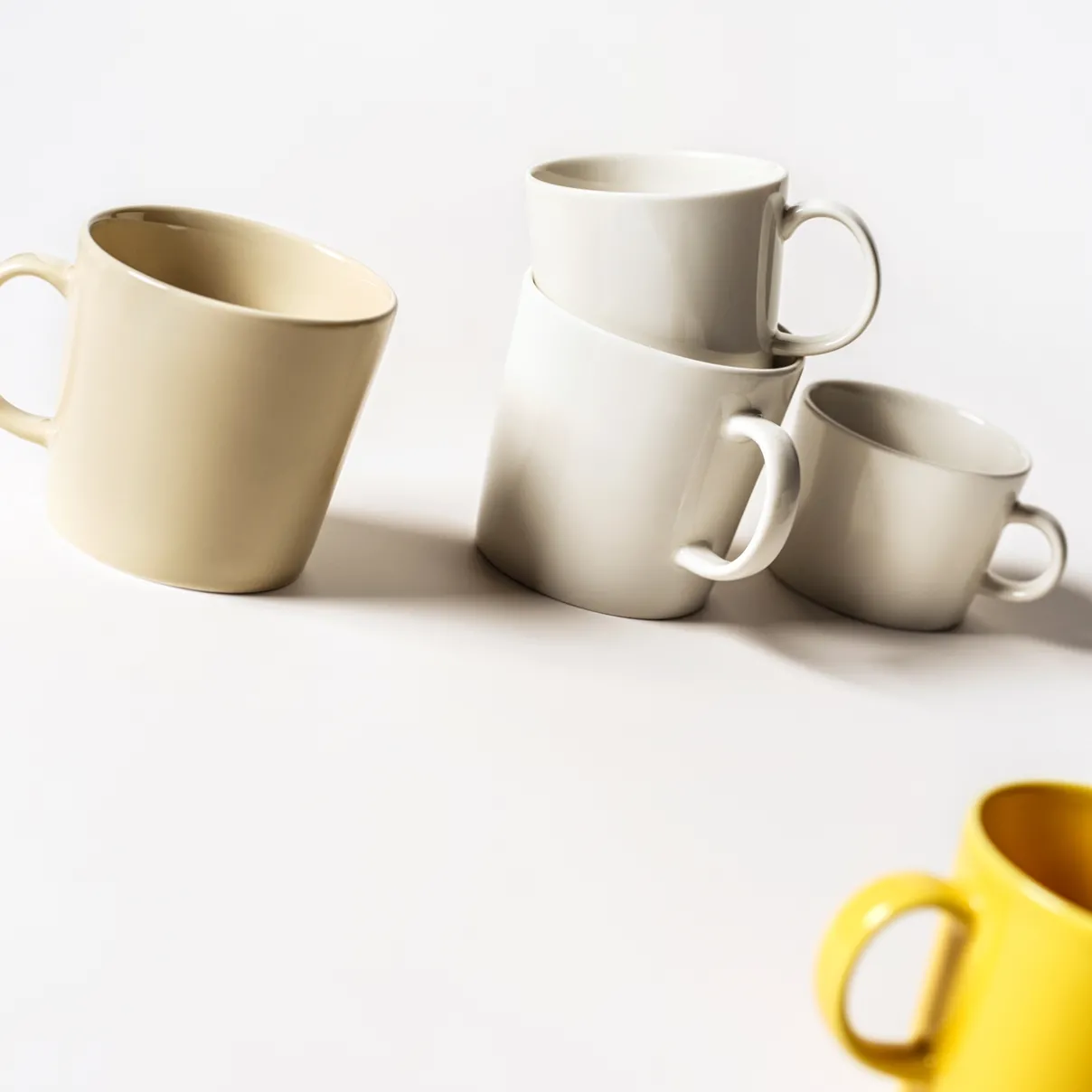 IITTALA Mukit Ja Kupit-Kuppi 0,22l valkoinen