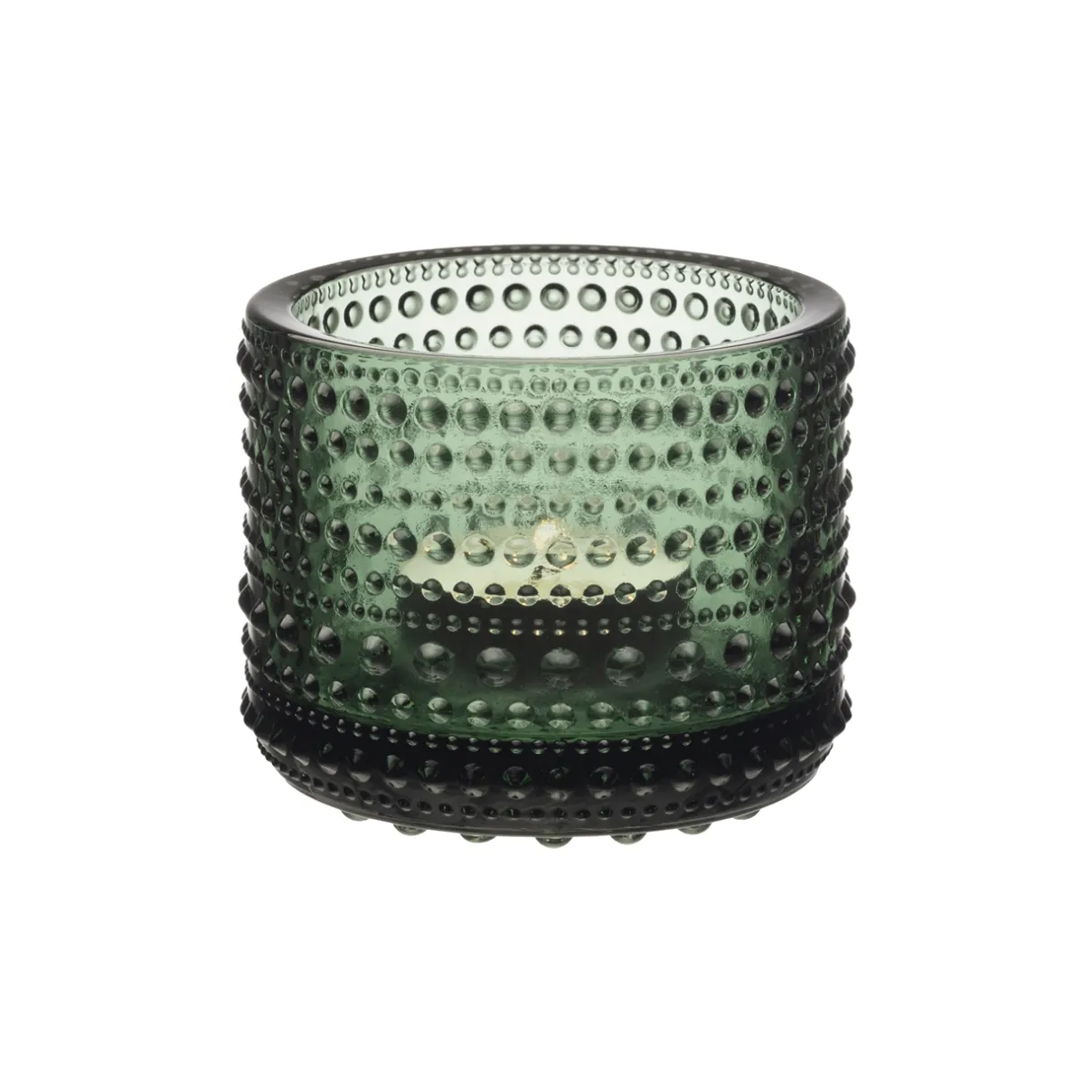 IITTALA Kynttilälyhdyt-Kynttilälyhty 64mm havunvihreä Havunvihreä