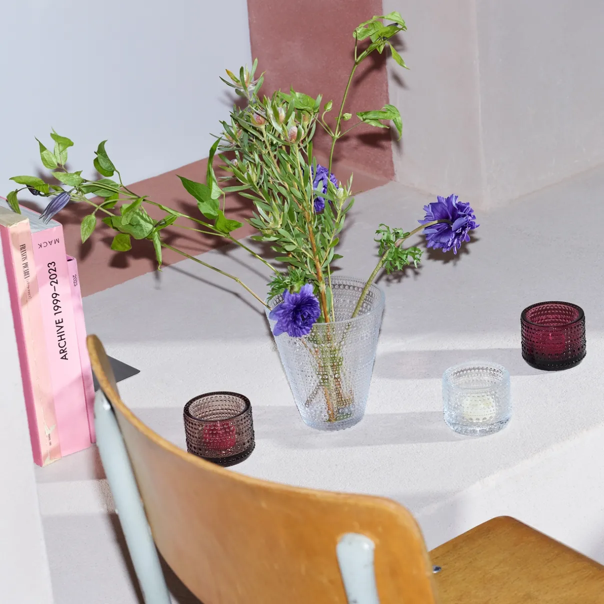 IITTALA Kynttilälyhdyt-Kynttilälyhty 64mm Kirkas