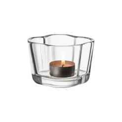 IITTALA Alvar Aalto -Kokoelma|Kynttilälyhdyt-Kynttilälyhty 60mm Kirkas