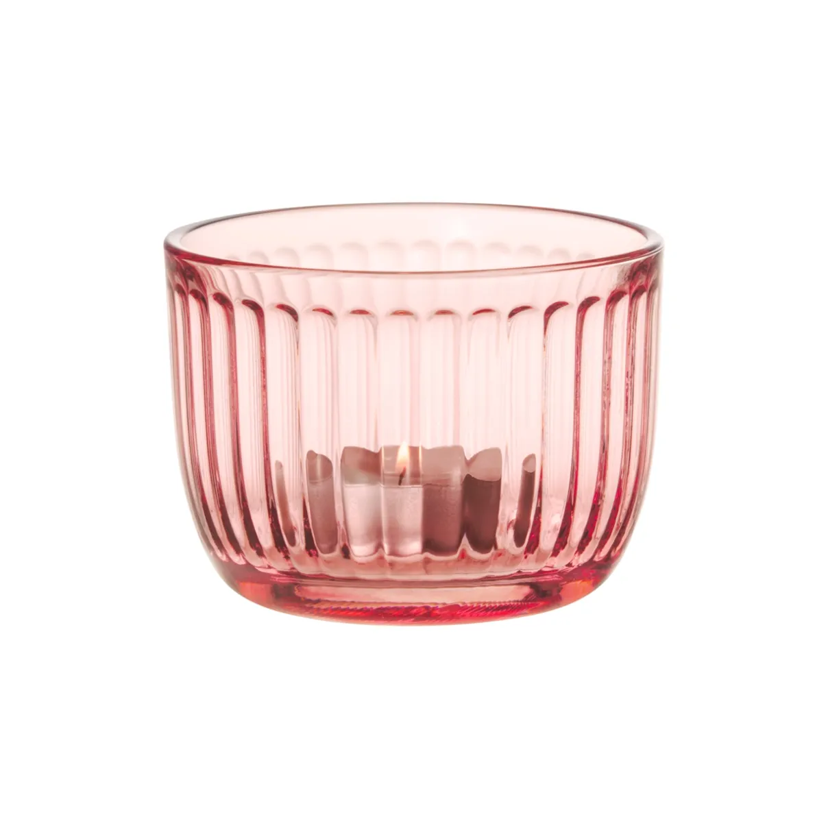 IITTALA Kynttilälyhdyt-Kynttilälyhty 90mm Lohenpunainen