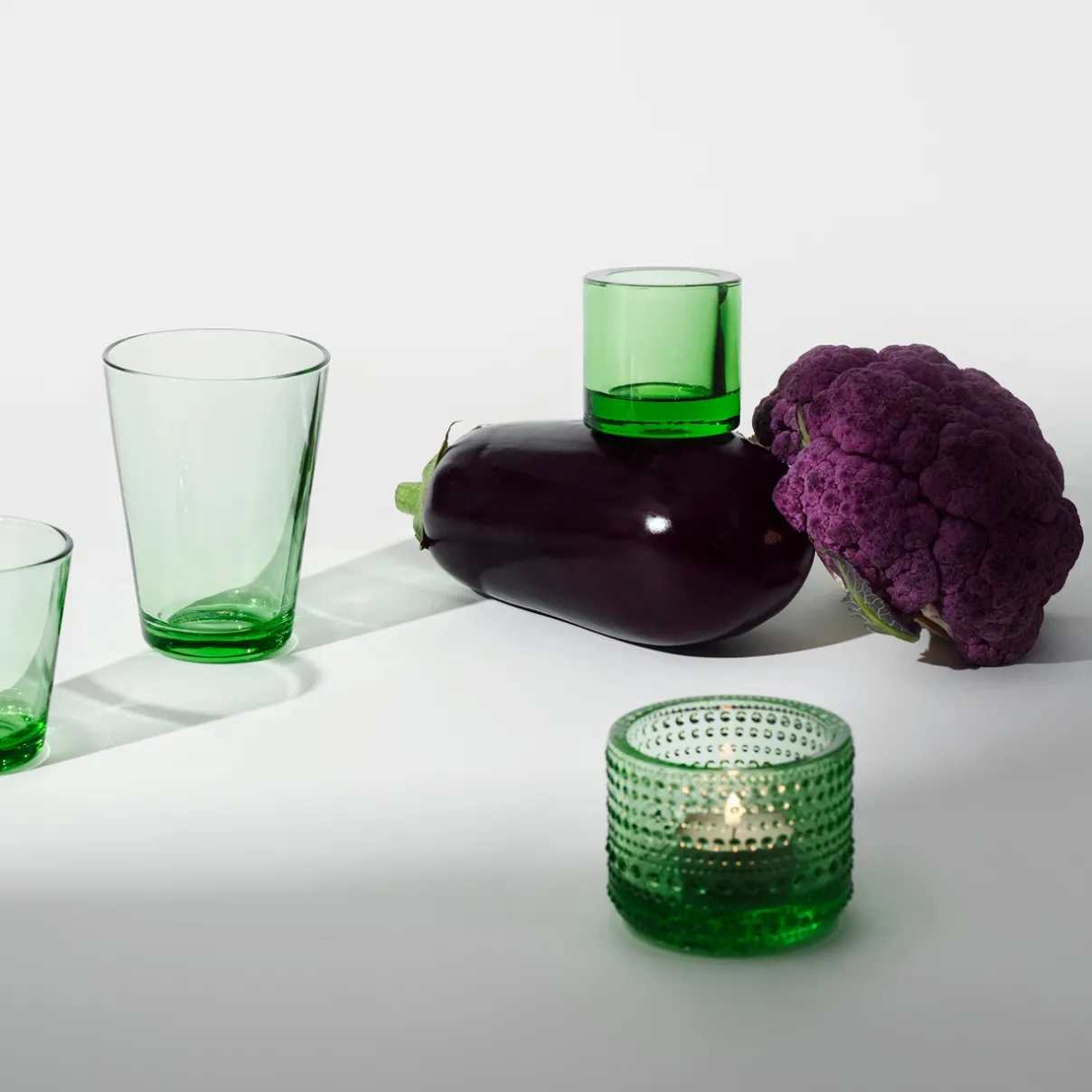 IITTALA Kynttilälyhdyt-Kynttilälyhty 60mm omenanvihreä Omenanvihreä