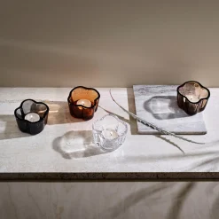 IITTALA Alvar Aalto -Kokoelma|Kynttilälyhdyt-Kynttilälyhty 60mm Pellava