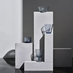 IITTALA Kynttilälyhdyt-Kynttilälyhty 64mm uudelleenhyödynnetty lasi Kierrätyslasi