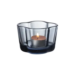 IITTALA Alvar Aalto -Kokoelma|Kynttilälyhdyt-Kynttilälyhty 60mm uudelleenhyödynnetty lasi Kierrätyslasi