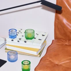 IITTALA Kynttilälyhdyt-Kynttilälyhty 64mm Vedensininen