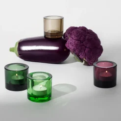 IITTALA Kynttilälyhdyt-Kynttilälyhty 60mm vedenvihreä