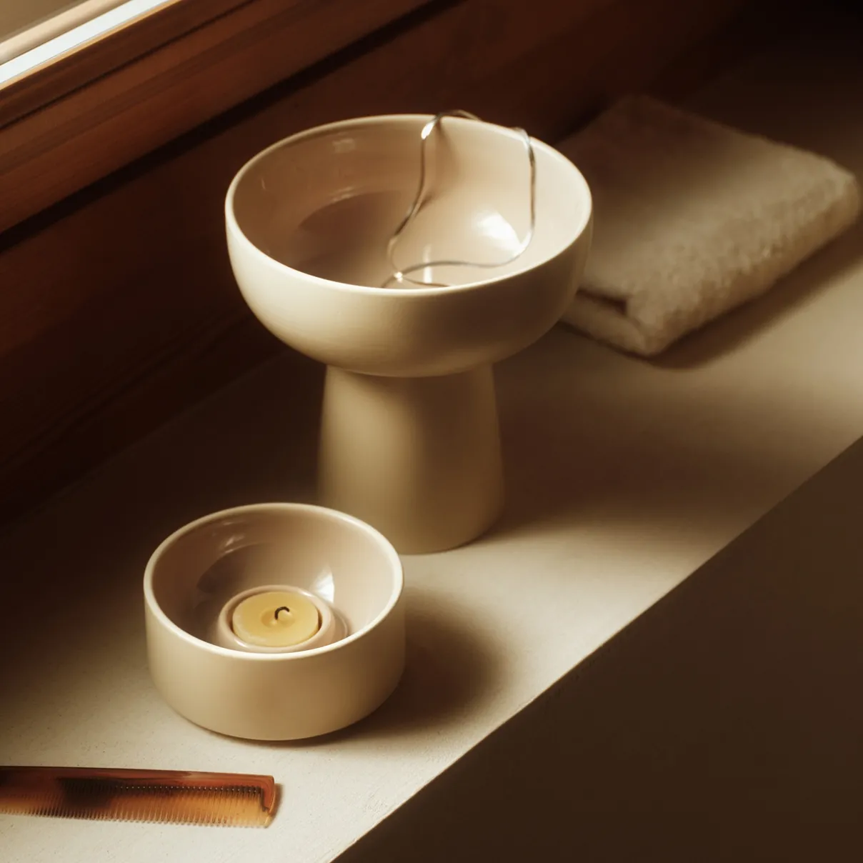 IITTALA Kynttilälyhdyt-Kynttilälyhty 11x5 cm beige