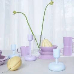 IITTALA Kynttilänjalat-Kynttilänjalka 107mm Vedensininen