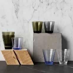 IITTALA Aktiivinen Juomalasit-Lasi 21cl 2kpl Vedensininen