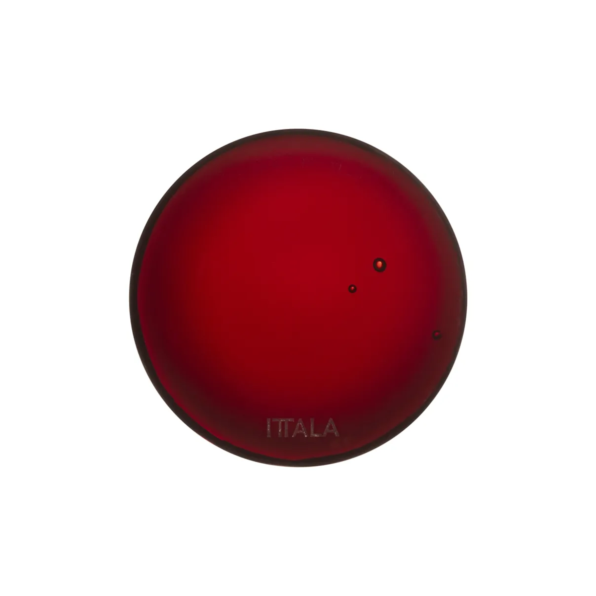 IITTALA Lasikoristeet-Lasialusta 9cm kupari