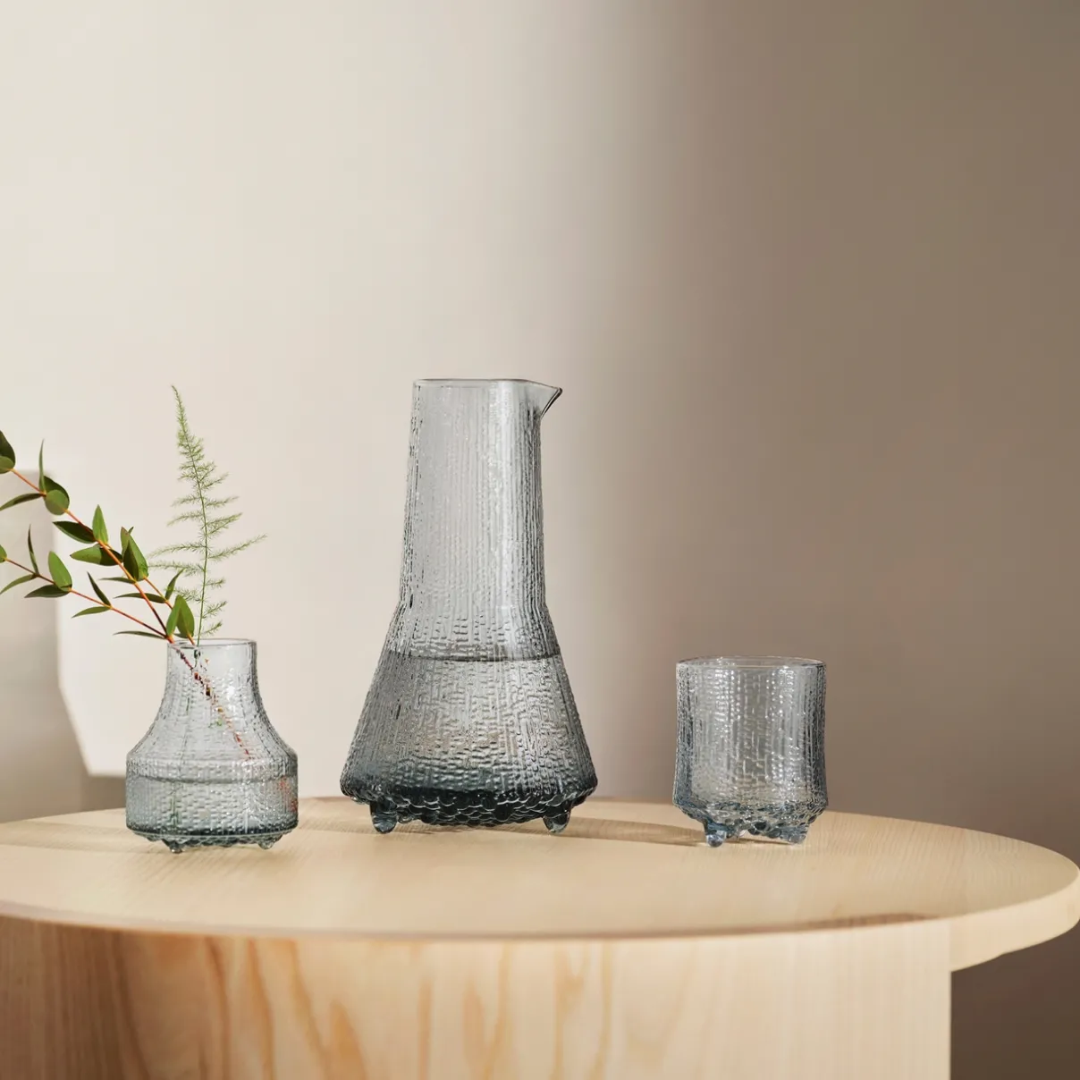 IITTALA Maljakot-Lasimaljakko 82x97mm uudelleenhyödynnetty lasi