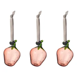 IITTALA Lasikoristeet-Lasimansikka pinkki 3kpl