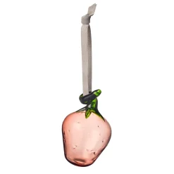 IITTALA Lasikoristeet-Lasimansikka pinkki 3kpl