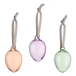 IITTALA Lasikoristeet-Lasimunat 60mm 3-set mix kevät