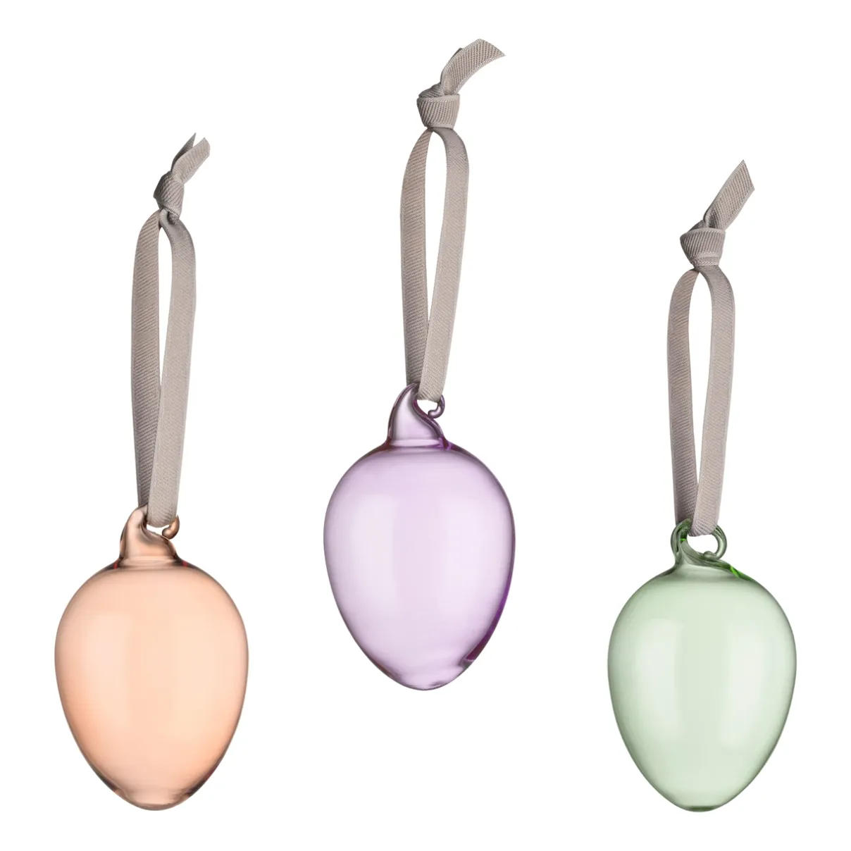 IITTALA Lasikoristeet-Lasimunat 60mm 3-set mix kevät