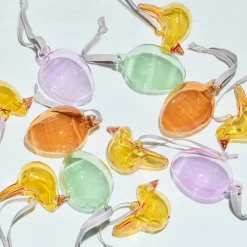 IITTALA Lasikoristeet-Lasimunat 60mm 3-set mix kevät