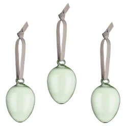 IITTALA Lasikoristeet-Lasimunat 60mm vihreä 3kpl Vihreä