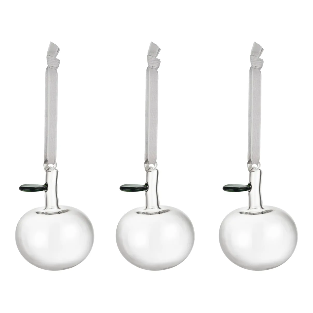 IITTALA Lasikoristeet-Lasiomena 3kpl Kirkas
