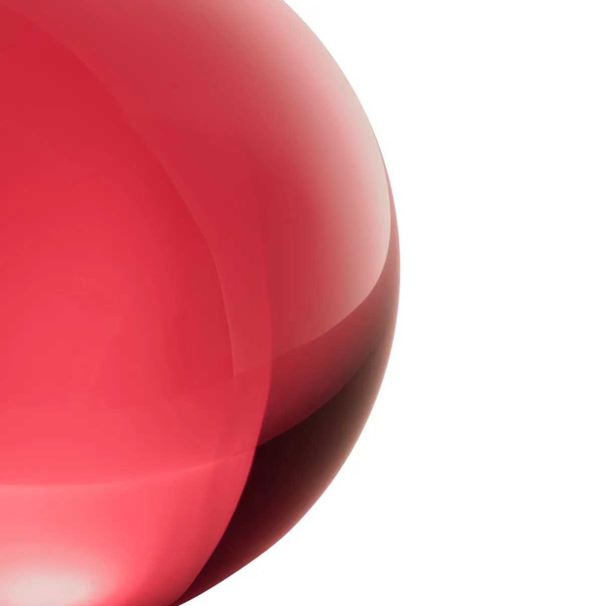 IITTALA Lasikoristeet-Lasipallo 8cm karmiininpunainen