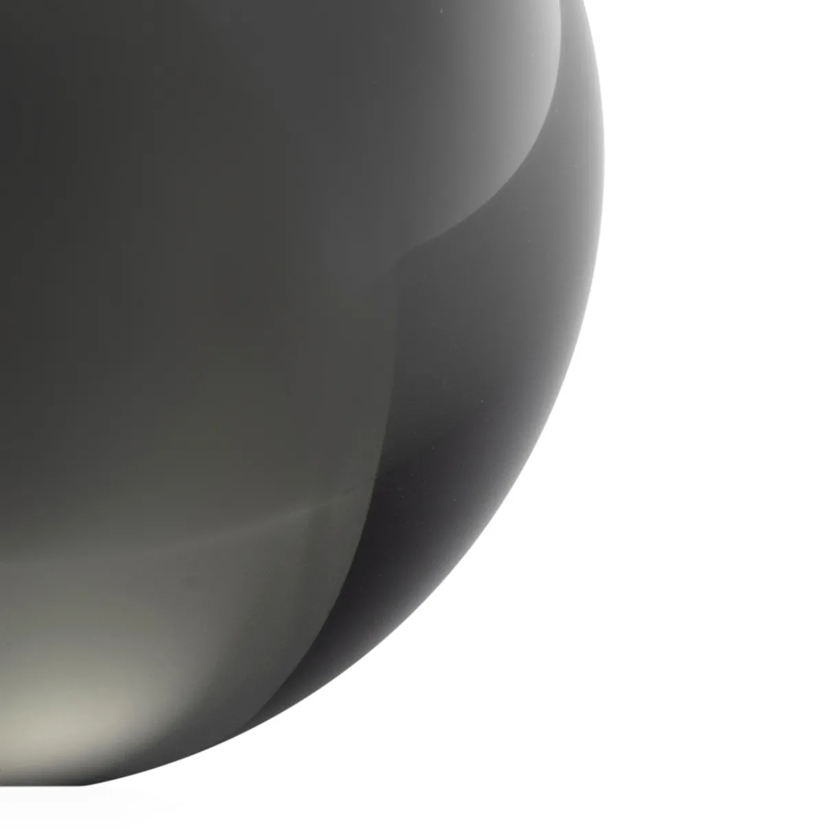 IITTALA Lasikoristeet|Piensisustus-Lasipallo 8cm metallin Harmaa