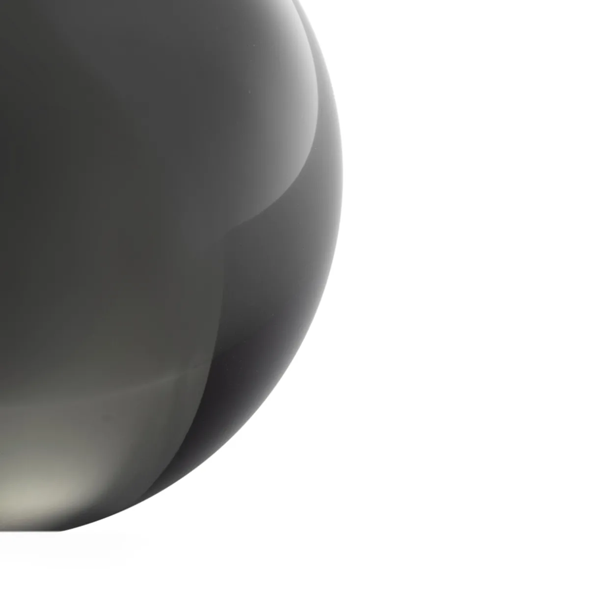 IITTALA Lasikoristeet|Piensisustus-Lasipallo 5cm metallin Harmaa