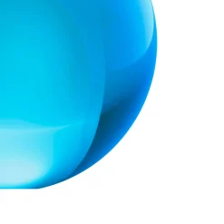 IITTALA Lasikoristeet|Piensisustus-Lasipallo 8cm sähkön Sininen