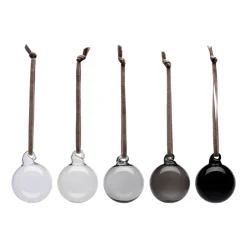 IITTALA Lasikoristeet-Lasipallo 40mm 5kpl Harmaa