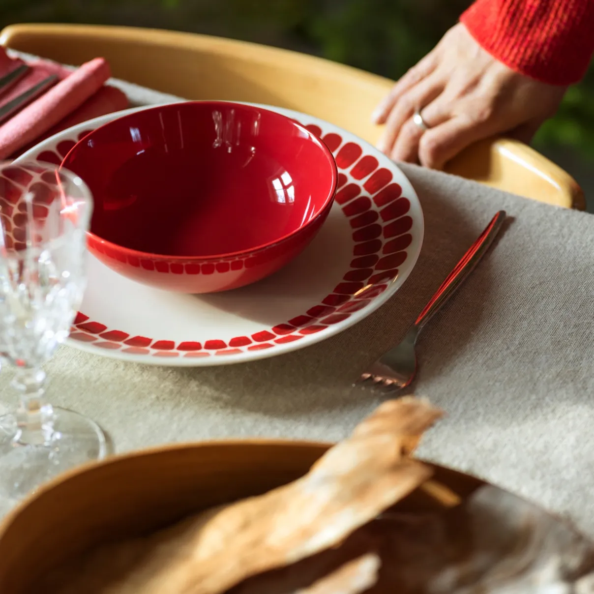 IITTALA Lautaset-Lautanen 26cm punainen