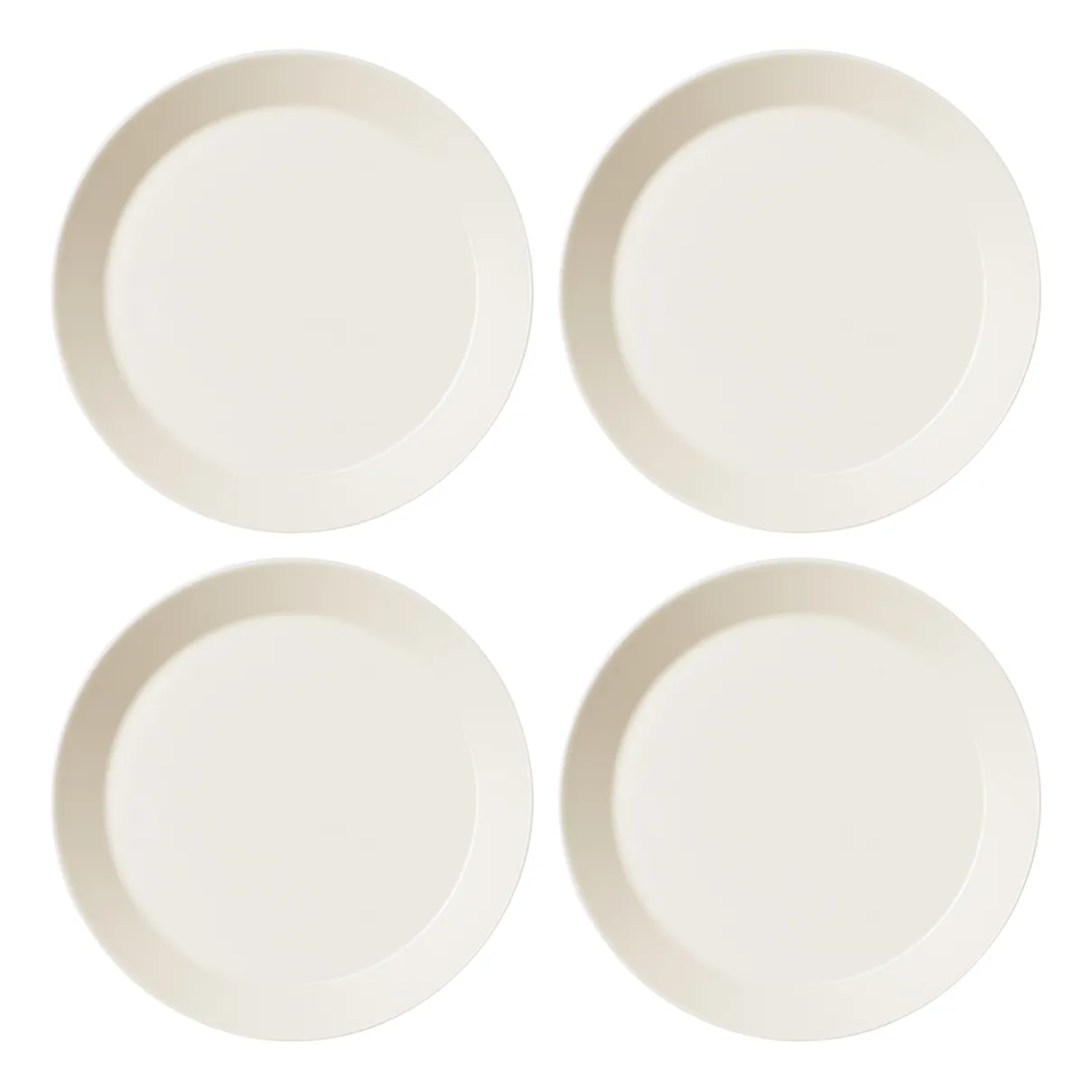 IITTALA Lautaset-Lautanen 26cm 4kpl Valkoinen