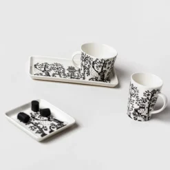 IITTALA Lautaset-Lautanen neliö 12x12cm Musta