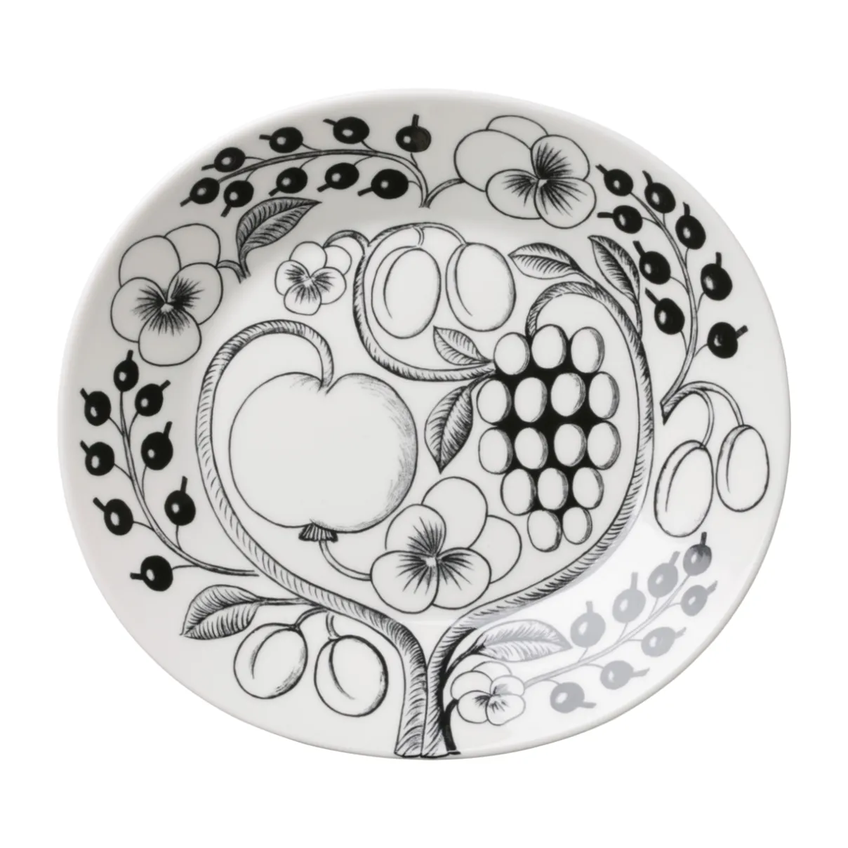 IITTALA Lautaset-Lautanen soikea 25cm Musta